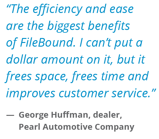 Automotive Testimonial FileBound